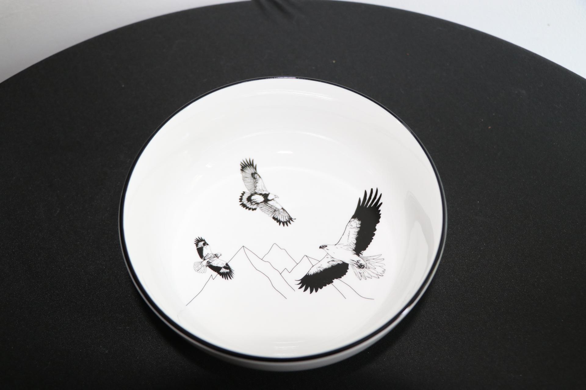 REF 5309004 ASSIETTE CREUSE DIAM 15,5CM AIGLE