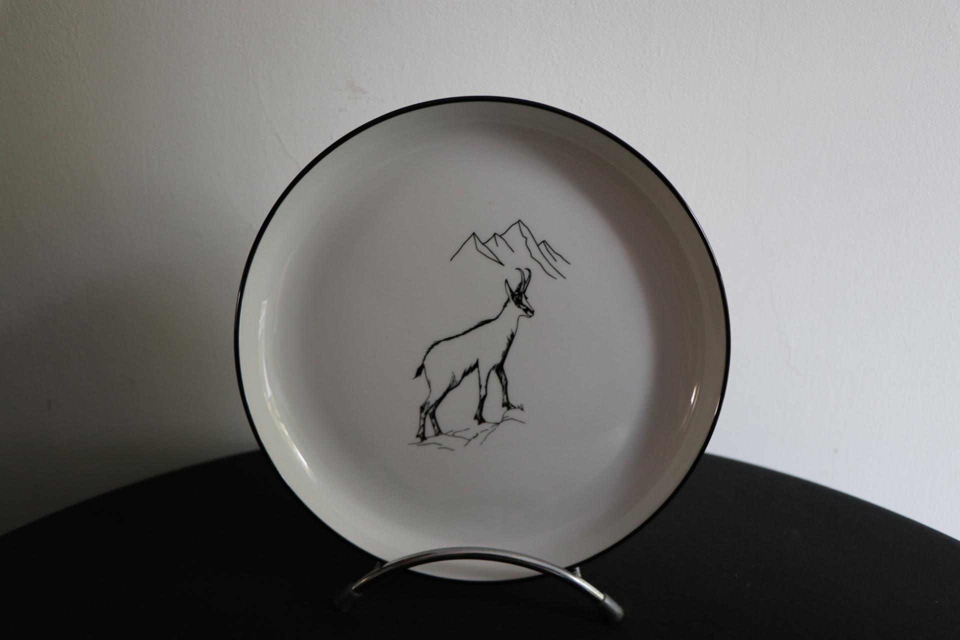 REF 5309002 ASSIETTE DESSERT DIAM 19CM CHAMOIS