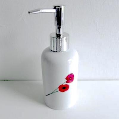 REF 6766 POMPE SAVON COQUELICOT
