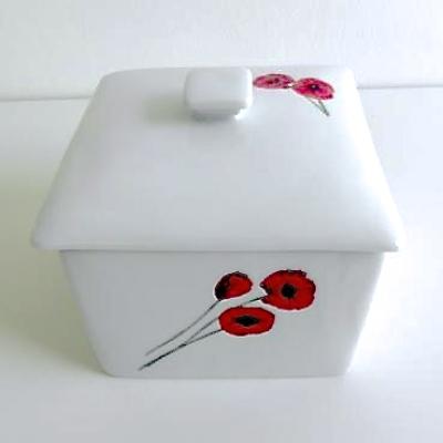 REF 5451 BOITE COTONS COQUELICOT